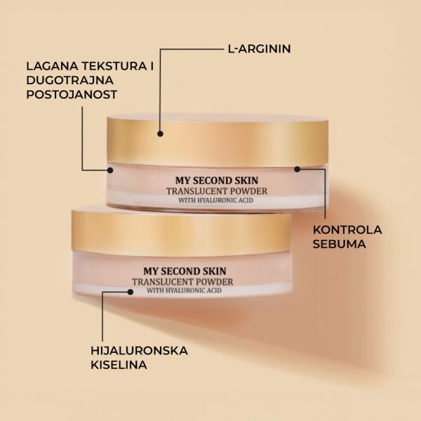 my Geisha - Translucent Powder sa hijaluronskom kiselinom
